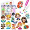5D Diamond Painting Stickers Kits for Kids and Adult Beginners Gem Paint by Numbers Diamonds Arts for Boys and Girls Ages 6 7 8-12 DIY Princesses kit with Dots Gifts for Kid